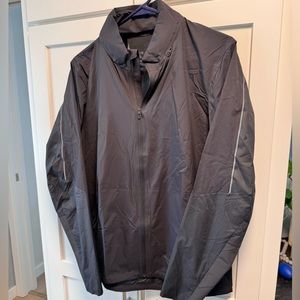Lululemon Mens Black Running Jacket-Windbreaker, Size Medium